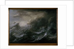 Sea storm and shipwreck by Christian Wilhelm Ernst Dietrich