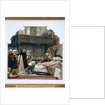 Study for St. Elisabeth and her confessor Conrad of Marburg in 1230 by Peter Johann Theodor Janssen