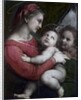 Madonna della Tenda, c.1512 by Raphael (1483-1520)