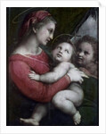 Madonna della Tenda, c.1512 by Raphael (1483-1520)