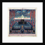 The Fireworks in St. Petersburg to celebrate the birthday of the Empress Elizabeth on 18 December 1741 by Mikhail Vassilievich Danilov