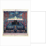 The Fireworks in St. Petersburg to celebrate the birthday of the Empress Elizabeth on 18 December 1741 by Mikhail Vassilievich Danilov