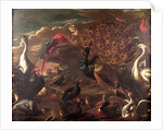 The Birds and the Beasts by Jacob van der (1637-1712) Kerckhoven