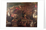 The Birds and the Beasts by Jacob van der (1637-1712) Kerckhoven