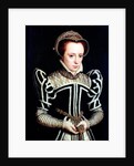 Portrait of a Lady, possibly Mary Queen of Scots by Anonymous