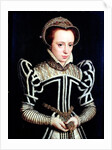 Portrait of a Lady, possibly Mary Queen of Scots by Anonymous