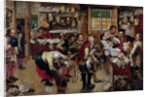 Rent day by Pieter the Younger Brueghel