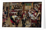 Rent day by Pieter the Younger Brueghel