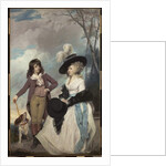 Maria Marow Gideon and her brother, William, 1786-87 by Joshua Reynolds