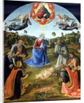 The Adoration of the Child Jesus, 1480s by Cosimo Rosselli