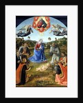 The Adoration of the Child Jesus, 1480s by Cosimo Rosselli