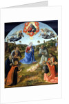 The Adoration of the Child Jesus, 1480s by Cosimo Rosselli