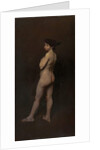 Nude, Miss Bentham, New York, 1906 by George Wesley Bellows