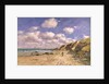 A Beach near Trouville, 1895 by Eugene Louis Boudin