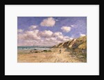 A Beach near Trouville, 1895 by Eugene Louis Boudin