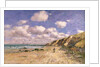 A Beach near Trouville, 1895 by Eugene Louis Boudin