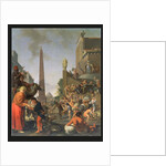 Joseph Distributing Corn in Egypt, 1655 by Bartholomeus Breenbergh