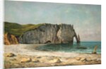The Sea-Arch at Etretat, 1869 by Gustave Courbet