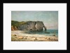 The Sea-Arch at Etretat, 1869 by Gustave Courbet