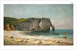 The Sea-Arch at Etretat, 1869 by Gustave Courbet