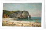 The Sea-Arch at Etretat, 1869 by Gustave Courbet