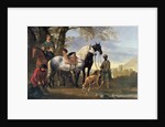 Huntsmen Halted, c.1650 by Aelbert Cuyp