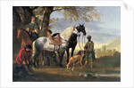 Huntsmen Halted, c.1650 by Aelbert Cuyp