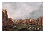A Regatta on the Grand Canal, Venice by Francesco Guardi