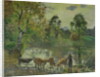 The Pond at Montfoucault, 1875 by Camille Pissarro