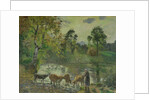 The Pond at Montfoucault, 1875 by Camille Pissarro