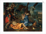 Tancred and Erminia, c.1635 by Nicolas Poussin