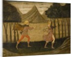 Daphne pursued by Apollo by Master of the Judgement of Paris