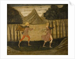 Daphne pursued by Apollo by Master of the Judgement of Paris
