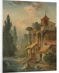 A Caprice with a Hermitage, 1796 by Hubert Robert