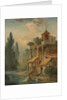 A Caprice with a Hermitage, 1796 by Hubert Robert