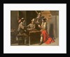 The Gamesters, c.1650's by Mathieu Le Nain
