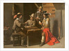 The Gamesters, c.1650's by Mathieu Le Nain