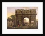 The Arch of Constantine, Rome, c.1640's by Jan van Bike Miel