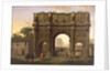 The Arch of Constantine, Rome, c.1640's by Jan van Bike Miel