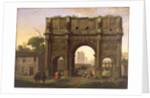 The Arch of Constantine, Rome, c.1640's by Jan van Bike Miel