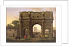 The Arch of Constantine, Rome, c.1640's by Jan van Bike Miel