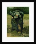 Peasant Woman Digging, 1885 by Vincent van Gogh