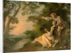 Lovers in a Landscape by Nicolas Lancret