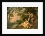 Lovers in a Landscape by Nicolas Lancret