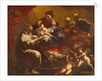 Madonna and Child with SS. Peter and Paul Appearing to St. Bruno by Valerio Castello