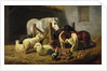 Barnyard, 1860 by Arthur Fitzwilliam Tait