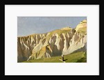 Cliffs of Volterra by Elihu Vedder
