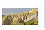Cliffs of Volterra by Elihu Vedder