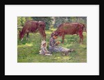 Watching the Cows by Theodore Robinson