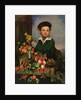 Boy with Still Life, c.1855 by Charles Baum